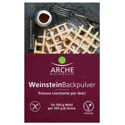 Arche Weinstein Backpulver bio (3St)