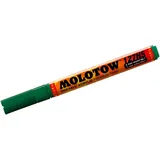 Molotow Permanentmarker One4All 127 HS nachfüllbar 2mm Grün (6 Stück)
