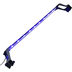 vidaXL LED-Aquariumleuchte mit Klemmen 75-90 cm Blau und Weiß