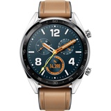 Huawei Watch GT edelstahl / braun