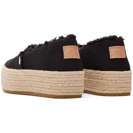 TOMS Valencia Schwarz Leinen, 40