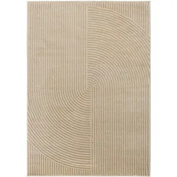 Teppich SEHRAZAT "Rio 1700", beige, B:80cm H:8mm L:300cm, Kunstfaser, Teppiche, Sanfte Farben,modernes Design,langlebig,Eleganz trifft Komfort