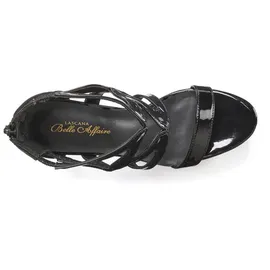 LASCANA BELLE AFFAIRE High-Heel-Sandalette Damen schwarz Gr.38