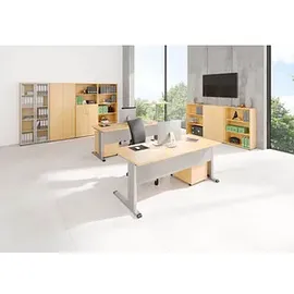 Hammerbacher Altus Rollcontainer 42,8 x 55,3 x 59,0 braun