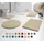 KLEINE WOLKE Badematte RELAX Beige 30 x 30 cm