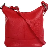 Cluty Umhängetasche Leder Red