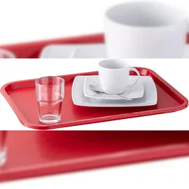 APS Tablett rot rechteckig 41,0 x 30,5 cm