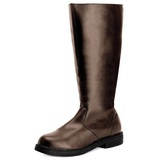 pleaser shoes Pleaser Offiziersstiefel braun