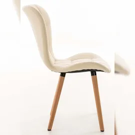 CLP 4er Set Esszimmerstuhl Elda Kunstleder