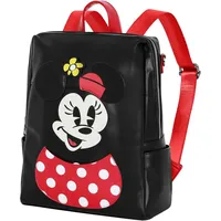 Karactermania Disney Minnie Mouse Face Shield Rucksack - Black