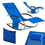 SoBuy SoBuy, Liegestuhl, Mike (150 cm,