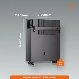 Marstek Venus-E 5,12 kWh AC gekoppeltes Energiespeichersystem