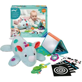 Ravensburger Play+ Nashorn Spielkissen bunt