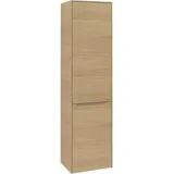 Villeroy & Boch Subway 3.0 Hochschrank C59200VJ 40x171x36,2cm, Schanier links/Griff Aluminium glänzend, Nordic oak