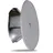 FireFix Kaminlochdeckel Metall Ø 160 mm mit Isolierung Silber