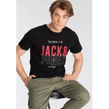 JACK & JONES T-Shirt »KOMPO TEE«, Gr. XS (44), schwarz, , 73109564-XS