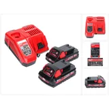Milwaukee M18 Nrg-302 Akku-Set 2x 18 V 3,0 Ah