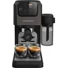 GRUNDIG KSM 6430 Espressomaschine Dark Inox/Schwarz