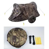 Hunting Explorer 1-2 Personen ultraleichtes Camouflage-Camping-Pop-up-Zelt, wasserdichtes Schatten-Touristenzelt