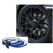 FoliaTec Felgenband für Auto Dunkelblau