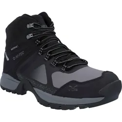 Outdoorschuh HI-TEC "Hi-Tec V-Lite Psych Wp", Gr. 43, schwarz (schwarz, grau), Textil, mehrfarbig, sportlich, Schuhe, 100% Recycled Softshell, Wasserdicht