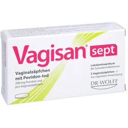 Vagisan sept Vaginalzäpfchen mit Povidon-Iod