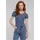 URBAN CLASSICS Ladies Organic Stretch Jersey Body - Blau