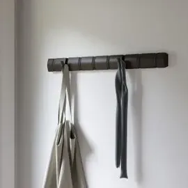 Umbra Garderobenleiste Flip 8 Walnuss