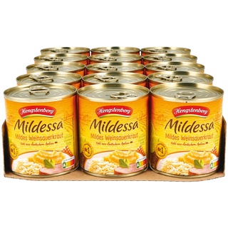 Hengstenberg Mildessa Sauerkraut 285 g Abtropfgewicht, 15er Pack