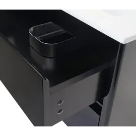 Mendler HWC-B19 Möbelwaschtisch 80 x 50 cm schwarz (57631)