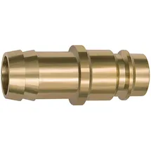 Riegler Einstecktülle für Kupplungen NW 19, Messing blank, Tülle LW 16