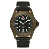 Swiss Alpine Military Analog Quarz Leder 7051,1587SAM