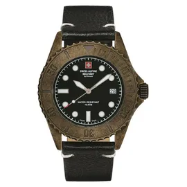Swiss Alpine Military Analog Quarz Leder 7051,1587SAM