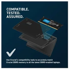 Crucial DDR5-5600 CL 46 SO-DIMM RAM Notebook Speicher