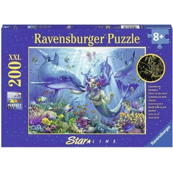 Ravensburger Puzzle Leuchtendes Unterwasserparadies, 200 Puzzleteile, leuchtet im Dunkeln, Made in Germany, FSC® - schützt Wald - weltweit bunt
