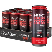 effect Vodka & Black Acai, Premix in der Dose 10% Vol. (12 x 0.33l)