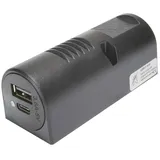 ProCar Aufbau-Power USB-C®/A Doppelsteckdose 12 oder 24 V/DC