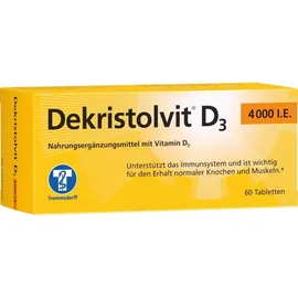 Trommsdorff Dekristolvit D3 4.000 I.E. Tabletten 60 St.