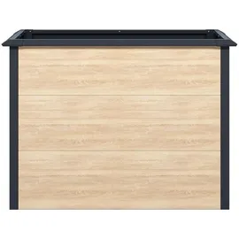 Estexo Hochbeet Design 100 x 50 x 77 cm Holz-Optik