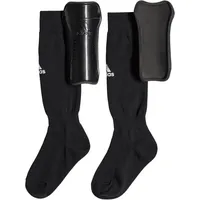 adidas Schienbeinschoner mit integrierter Socke Kinder 095A - black/white S