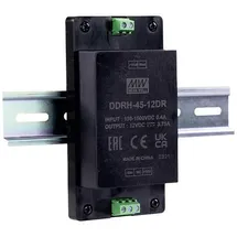 MeanWell Mean Well DDRH-45-48DR Hutschienen-DC/DC-Wandler (DIN-Rail) 48 V/DC Anzahl Ausgänge:1 x Inhalt 1St.