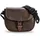 farmhood Nashville Umhängetasche Leder Dark Brown