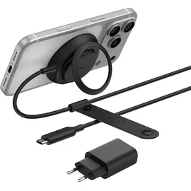 Belkin UltraCharge Ladepad Qi2 25W mit Netzteil schw.WIA014kqBK