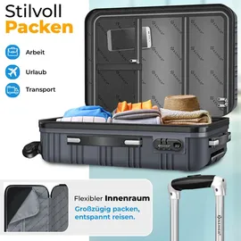 Kesser 4-Rollen 84 l grau