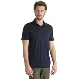 Icebreaker Merino 150 Tech Lite Iii Kurzarm-poloshirt - Midnight Navy - XL