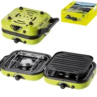 MEVA Campingkocher Dual Compact + Grill