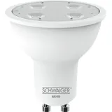 Schwaiger LED Leuchtmittel GU10, warmweiß, dimmbar, Zigbee