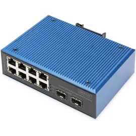 Digitus Industrial DN-651146 8+2-Port Fast Ethernet