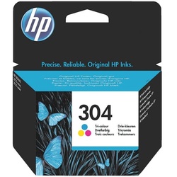 HP Tintenpatrone »HP N9K05AE« HP 304 mehrfarbig