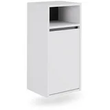 Vicco Viola Badschrank 38 x 80 cm Grau/Weiß